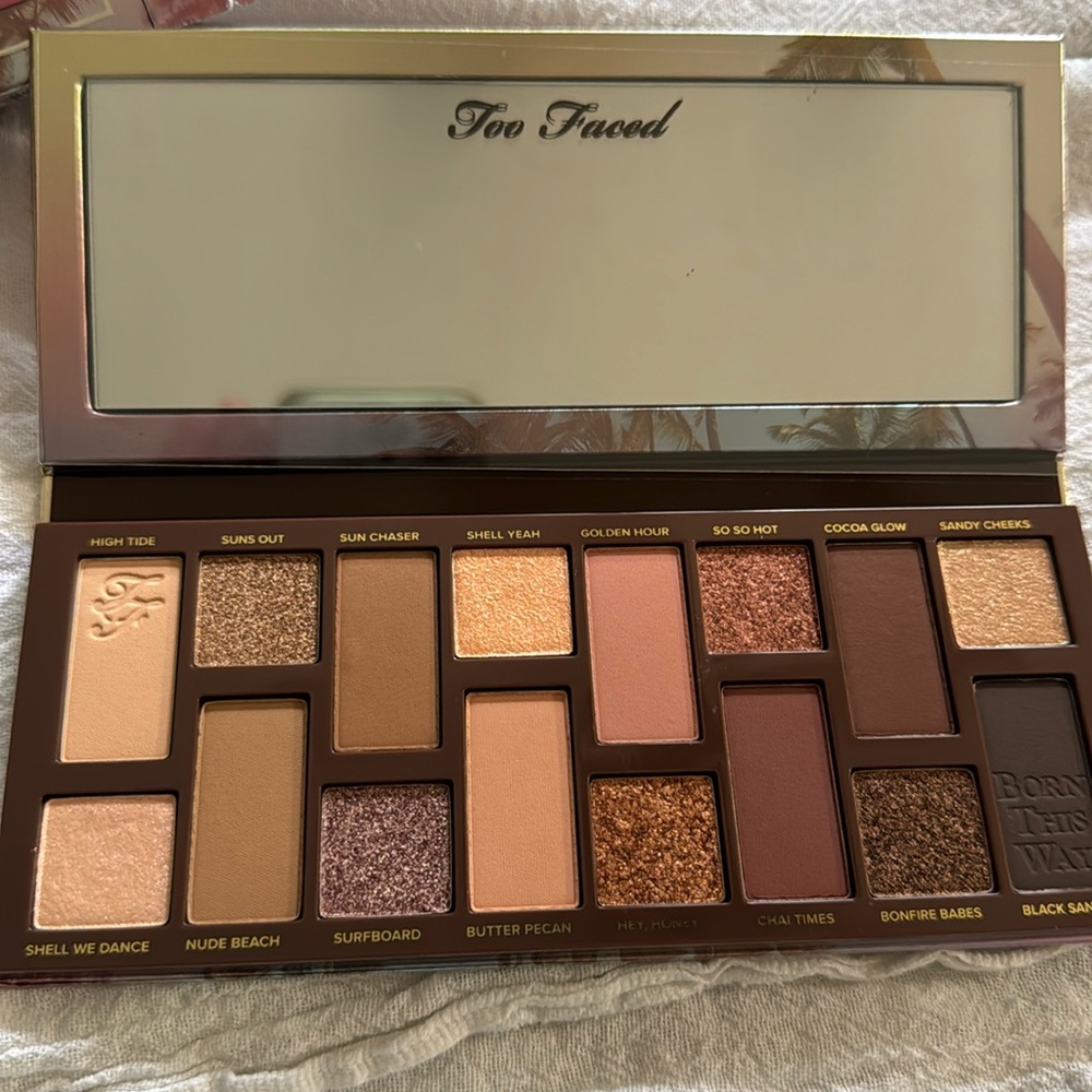Too faced Born This Way Sunset Stripped eye shadow palette